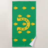Vlag van Rutland (provincie VK) Strandlaken (Voorkant)