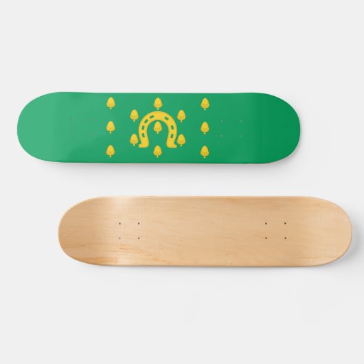 Vlag van Rutland Skateboard (Horizontaal)