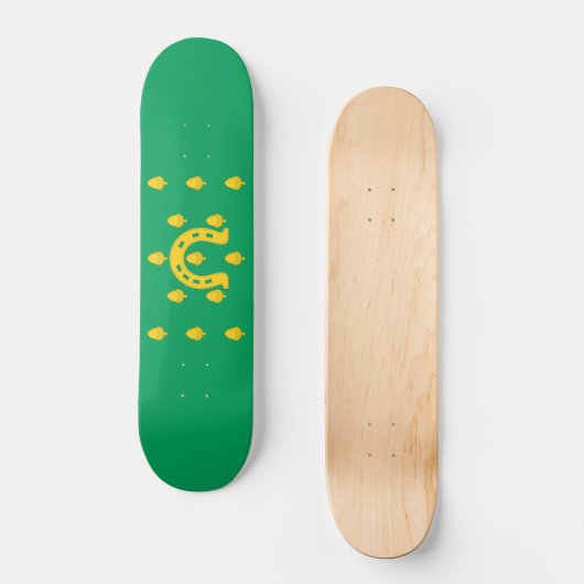 Vlag van Rutland Skateboard (Voorkant)