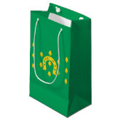 Vlag van Rutland Small Gift Bag Klein Cadeauzakje (Voorkant Gekanteld)