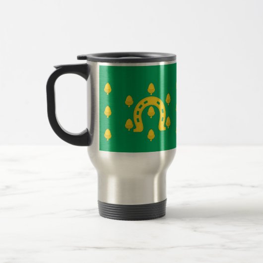 Vlag van Rutland Travel Mug Reisbeker (Links)