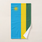 Vlag van Rwanda Bad Handdoek (Handdoek)