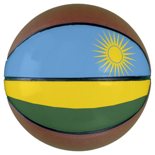 Vlag van Rwanda Basketbal (Voorkant)
