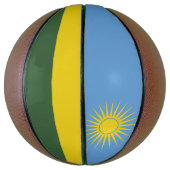 Vlag van Rwanda Basketbal (Verticaal)