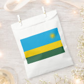 Vlag van Rwanda Bedankzakje (Geknipt)