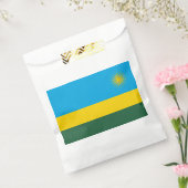 Vlag van Rwanda Bedankzakje (Gezegeld)