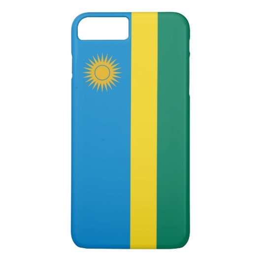 Vlag van Rwanda Case-Mate iPhone Case (Achterkant)
