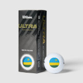Vlag van Rwanda Golfballen (Verpakking)