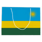 Vlag van Rwanda Groot Cadeauzakje (Achterkant)