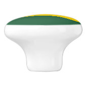 Vlag van Rwanda Keramische Knop (Zijkant)