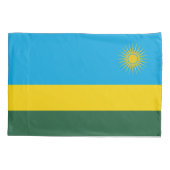 Vlag van Rwanda Kussensloop (Achterkant)
