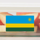 Vlag van Rwanda Labels (Aangebracht)