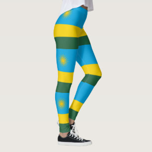 Vlag van Rwanda Leggings