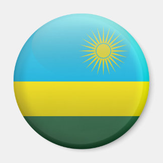 Vlag van Rwanda Magneet