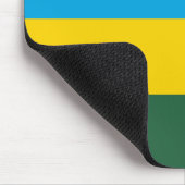 Vlag van Rwanda Muismat (Hoek)