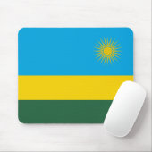 Vlag van Rwanda Muismat (Met muis)