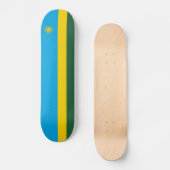 Vlag van Rwanda Persoonlijk Skateboard (Voorkant)