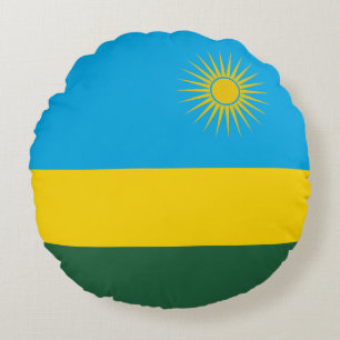 Vlag van Rwanda Rond Kussen
