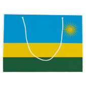 Vlag van Rwanda (Rwanda) (Afrikaans Land) Groot Cadeauzakje (Achterkant)