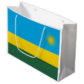 Vlag van Rwanda (Rwanda) (Afrikaans Land) Groot Cadeauzakje (Voorkant Gekanteld)