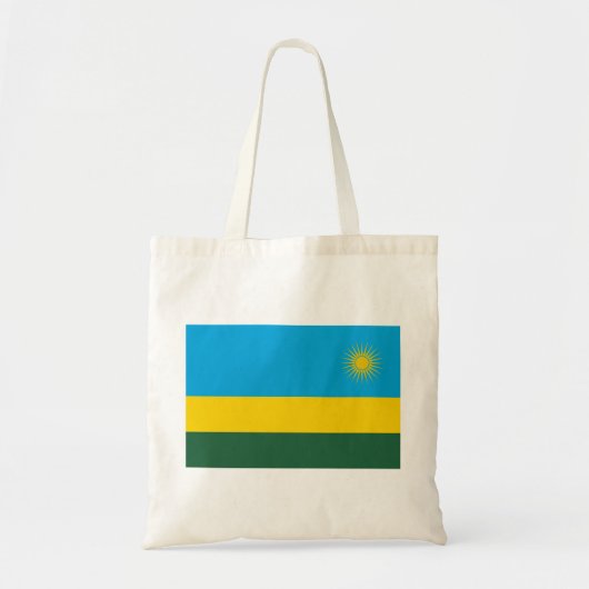 Vlag van Rwanda (Rwanda) (Afrikaans Land) Tote Bag (Voorkant)