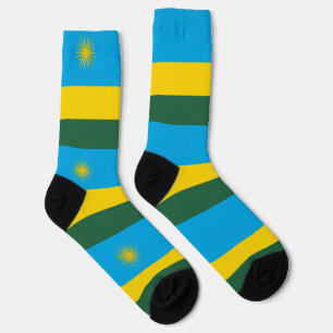 Vlag van Rwanda Sokken