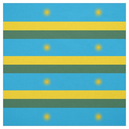 Vlag van Rwanda Stof (Swatch)