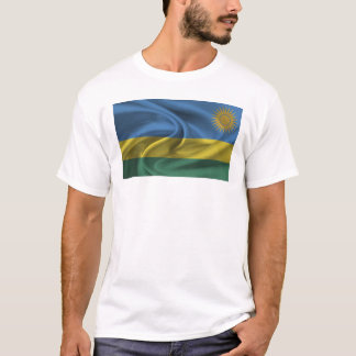 Vlag van Rwanda T-shirt