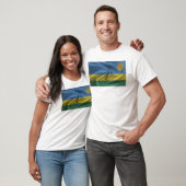 Vlag van Rwanda T-shirt (Unisex)