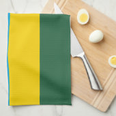 Vlag van Rwanda Theedoek (Quarter Fold)