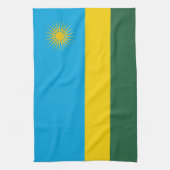 Vlag van Rwanda Theedoek (Verticaal)