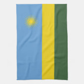 Vlag van Rwanda Theedoek (Verticaal)
