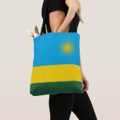 Vlag van Rwanda Tote Bag (Dichtbij)