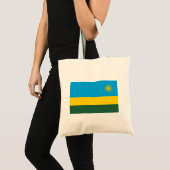 Vlag van Rwanda Tote Bag (Voorkant (product))