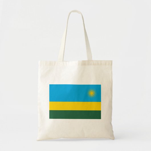 Vlag van Rwanda Tote Bag (Voorkant)