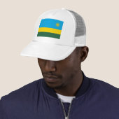 Vlag van Rwanda Trucker Pet (In situ)