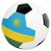 Vlag van Rwanda Voetbal (Drie kwart)