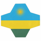 Vlag van Rwanda Voetbal (Enkel)