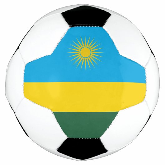 Vlag van Rwanda Voetbal (Voorkant)
