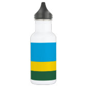 Vlag van Rwanda Waterfles (Links)
