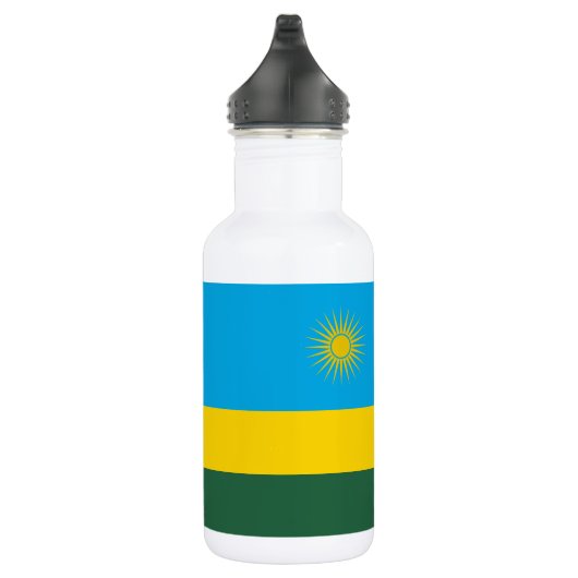 Vlag van Rwanda Waterfles (Rechts)