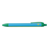Vlag van Rwanda Zwarte Inkt Pen (Bovenkant)