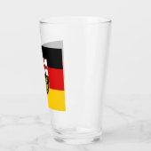 Vlag van Saarland Glass Glas (Links)