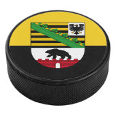 Vlag van Saarland Hockey Puck