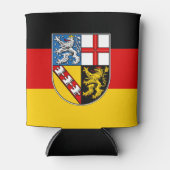 Vlag van Saarland Koelbox Blikjeskoeler (Voorkant)