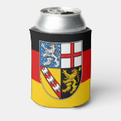 Vlag van Saarland Koelbox Blikjeskoeler (Blikje Achterkant)