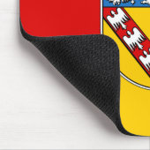 Vlag van Saarland Muismat (Hoek)