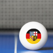 Vlag van Saarland Ping Pong Ball (Net)