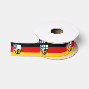 Vlag van Saarland Satijnen Lint