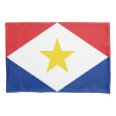 Vlag van Saba Kussensloop (Voorkant)